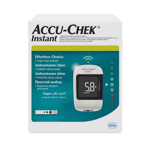 Accu-Chek Instant Глюкометр, набор, 1 шт.