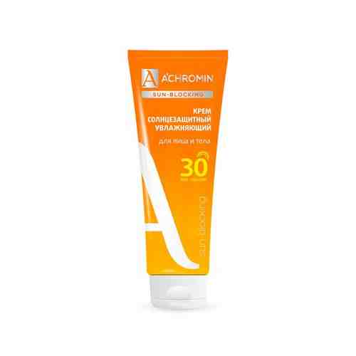 Achromin Крем солнцезащитный для лица и тела SPF 30, 250 мл, 1 шт.
