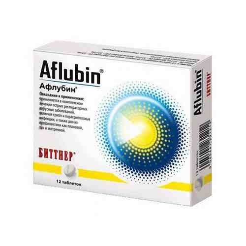 Афлубин, таблетки подъязычные гомеопатические, 12 шт.