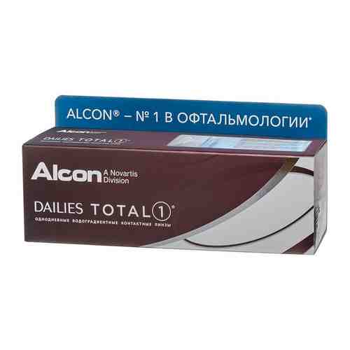 Alcon Dailies Total 1 Линзы контактные однодневные, BC=8,5 d=14,1, D(-3.50), стерильно, 30 шт.