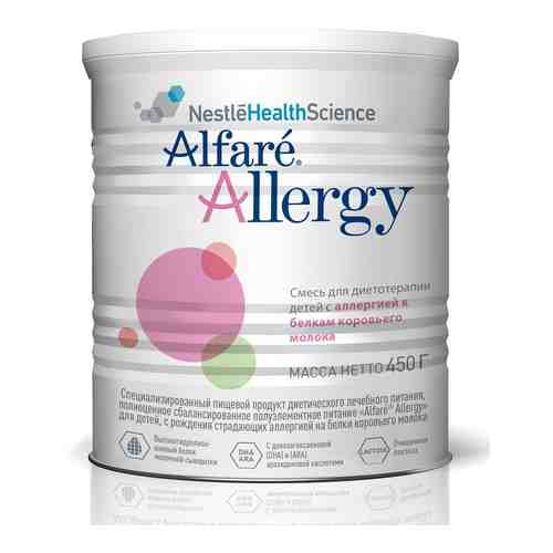 Alfare Allergy смесь для детей с рождения, при аллергии к белку коровьего молока, 450 г, 1 шт.