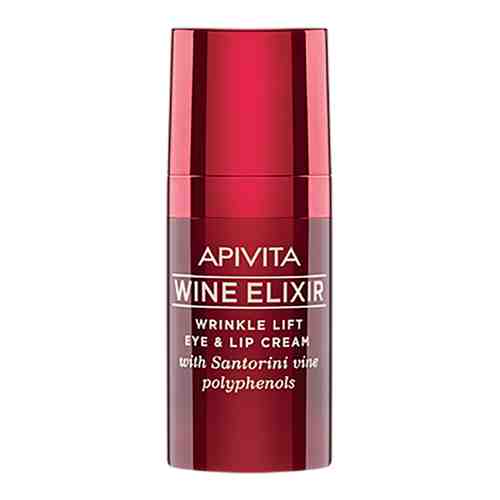 Apivita Wine Elixir Крем-лифтинг для контура глаз и губ, крем, 15 мл, 1 шт.