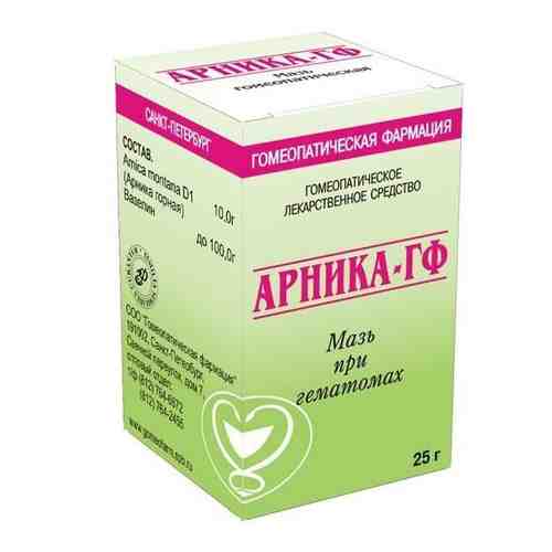 Арника-ГФ, мазь для наружного применения гомеопатическая, 25 г, 1 шт.