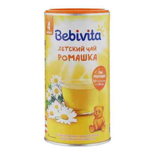 Bebivita Чай гранулированный, для детей с 4 месяцев, ромашка, 200 г, 1 шт.