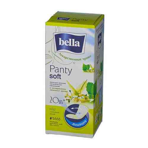 Bella Panty Soft Tilia Прокладки ежедневные , прокладки гигиенические, 20 шт.