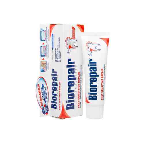 Biorepair Зубная паста для чувствительных зубов, паста зубная, 75 мл, 1 шт.