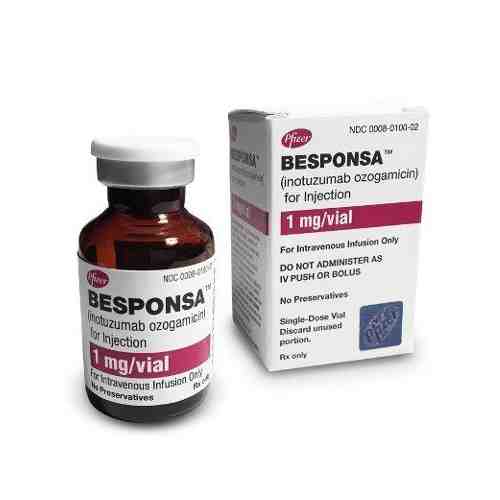 Биспонса, 1 мг, лиофилизат для приготовления концентрата для приготовления раствора для инфузий, 1 шт.