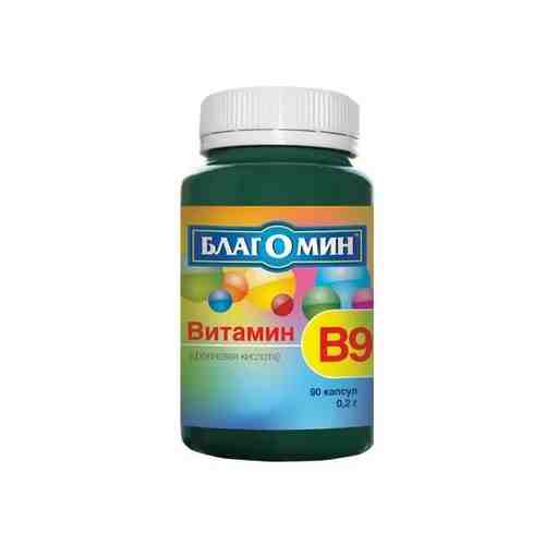 Благомин Витамин В9 (Фолиевая кислота), капсулы, 90 шт.