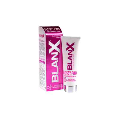 Blanx White Glossy Pink Глянцевый эффект, паста зубная, 75 мл, 1 шт.