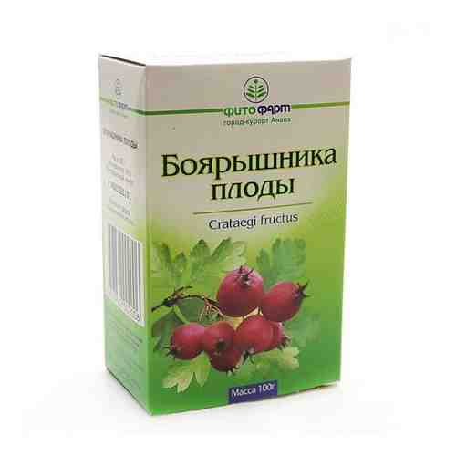 Боярышника плоды, лекарственное растительное сырье, 100 г, 1 шт.