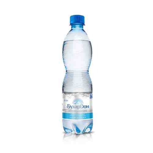 БухарДон Вода минеральная питьевая столовая, вода минеральная, газированная, 0,5 л, 1 шт.