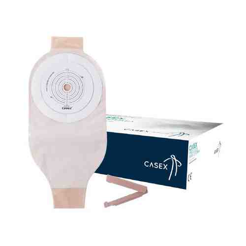 Casex soft Калоприемник для колостомы однокомпонентный дренируемый, 13-80 мм, 15 шт.