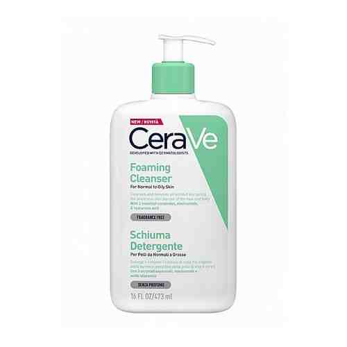 CeraVe Очищающий гель для кожи лица и тела, гель для умывания, для нормальной и жирной кожи, 473 мл, 1 шт.
