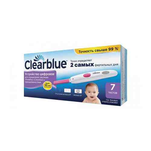 ClearBlue Digital Тест на овуляцию, 7 шт.
