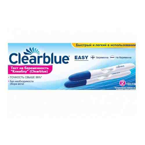 ClearBlue easy Тест на беременность, тест-система, 2 шт.