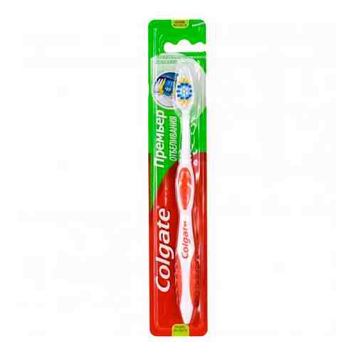 Colgate premier щетка зубная отбеливание средняя, щетка зубная, 1 шт.