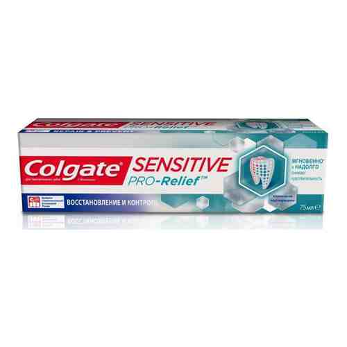 Colgate Sensitive Pro-Relief восстановление и контроль, паста зубная, 75 мл, 1 шт.