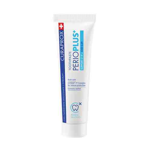 Curaprox Perio Plus Support Зубная паста, паста зубная, с хлоргексидином 0,09%, 75 мл, 1 шт.