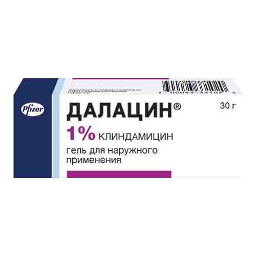 Далацин (гель), 1%, гель для наружного применения, 30 г, 1 шт.
