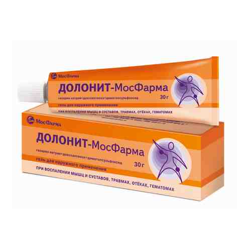 Долонит-МосФарма, гель для наружного применения, 30 г, 1 шт.