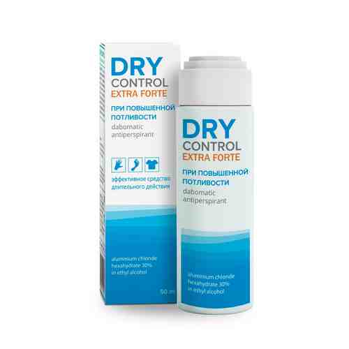 Dry Control Extra Forte дабоматик антиперспирант 30%, 50 мл, 1 шт.