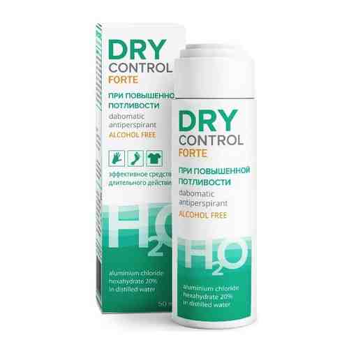 Dry Control Forte дабоматик антиперспирант без спирта 20%, без спирта, 50 мл, 1 шт.