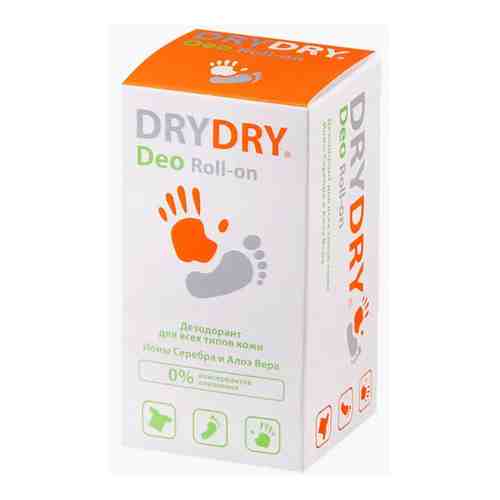 Dry Dry Deo дезодорант для всех типов кожи, део-ролик, 50 мл, 1 шт.