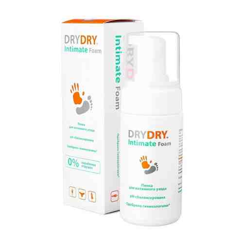 Dry Dry Intimate foam пенка для интимного ухода, 100 мл, 1 шт.