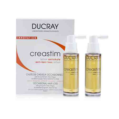 Ducray Creastim лосьон против выпадения волос, лосьон, 30 мл, 2 шт.