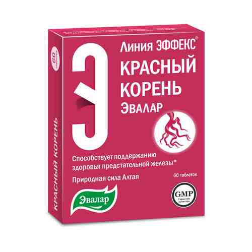 Эффекс Красный корень (БАД), 0.5 г, таблетки, 60 шт.