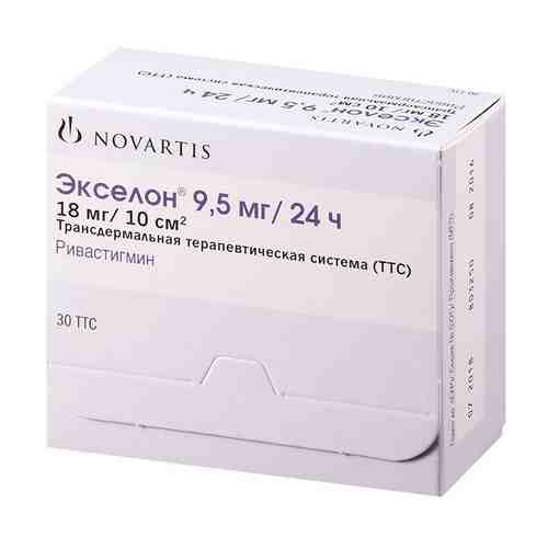 Экселон, 9.5 мг/сут, трансдермальная терапевтическая система, 30 шт.