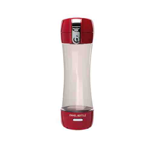 Enhel Bottle Аппарат для получения водородной воды, красного цвета, 1 шт.