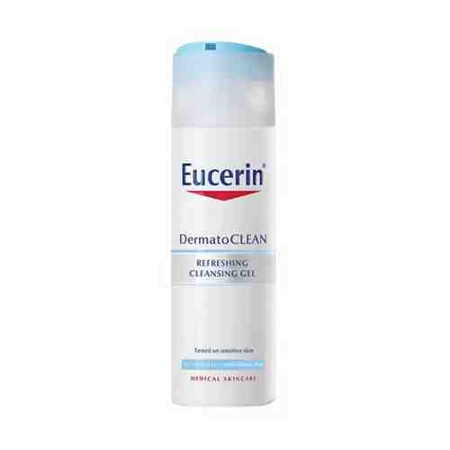 Eucerin DermatoClean Гель для умывания освежающий, гель для умывания, очищающий, 200 мл, 1 шт.