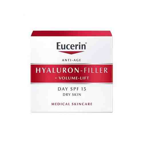 Eucerin Hyaluron-Filler Volume-lift крем дневной spf 15, крем для лица, для сухой кожи, 50 мл, 1 шт.