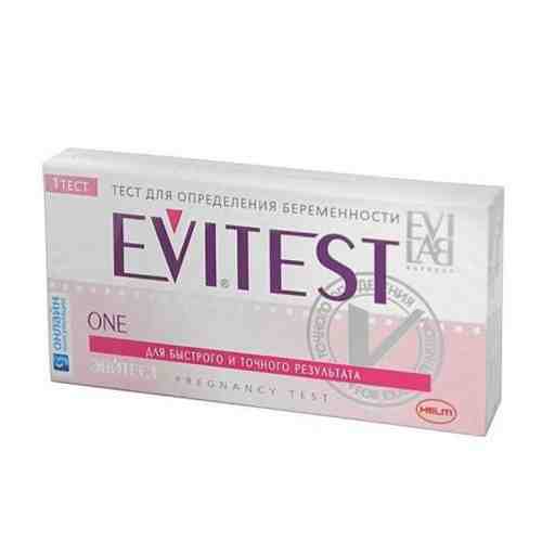 Evitest one Тест на беременность, тест-полоска, 1 шт.