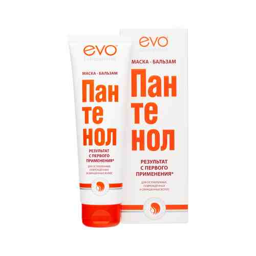 EVO Пантенол маска-бальзам для сухих и поврежденных волос, бальзам для волос, 150 мл, 1 шт.