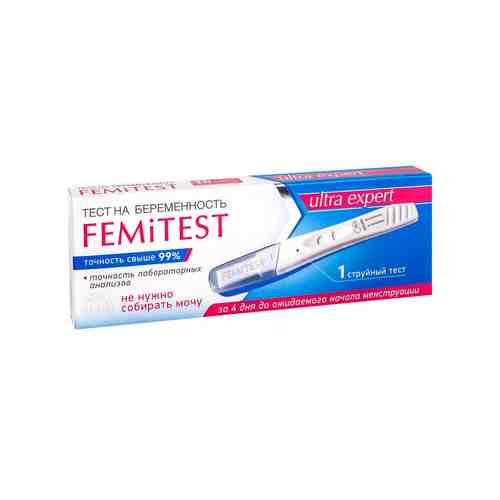 Femitest Ultra Expert Тест на беременность струйный, 1 шт.