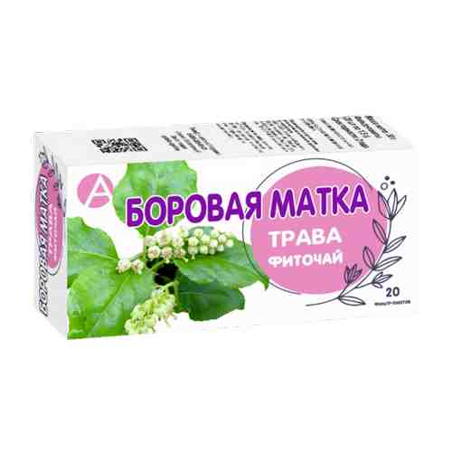 Фиточай Боровая матка, сырье растительное измельченное, 1.5 г, 20 шт.