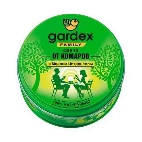 Gardex Family Свеча репеллентная от комаров, свеча, 110 г, 1 шт.