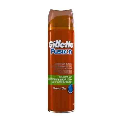 Gillette Fusion Гель для бритья, для чувствительной кожи, 200 мл, 1 шт.