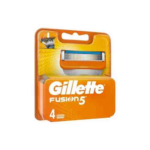Gillette Fusion Сменные кассеты, 4 шт.