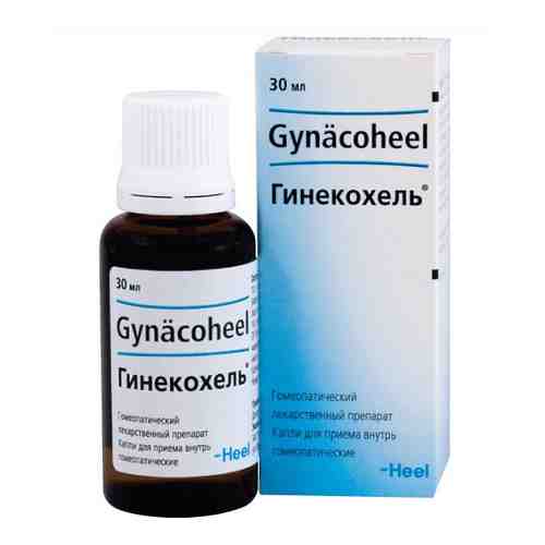 Гинекохель, капли для приема внутрь гомеопатические, 30 мл, 1 шт.