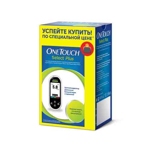 Глюкометр OneTouch Select Plus, 1 шт.