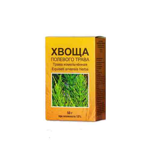 Хвоща полевого трава, лекарственное растительное сырье, 50 г, 1 шт.