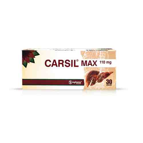 Карсил Макс, 110 мг, капсулы, 30 шт.