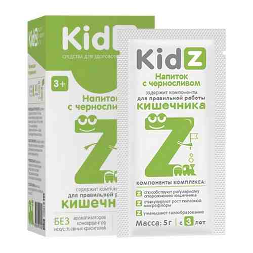 Kidz Напиток с черносливом для детей, порошок для приготовления раствора для приема внутрь, 9 шт.