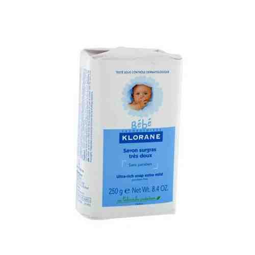 Klorane Bebe Детское мыло с экстрактом календулы, мыло детское, 250 г, 1 шт.