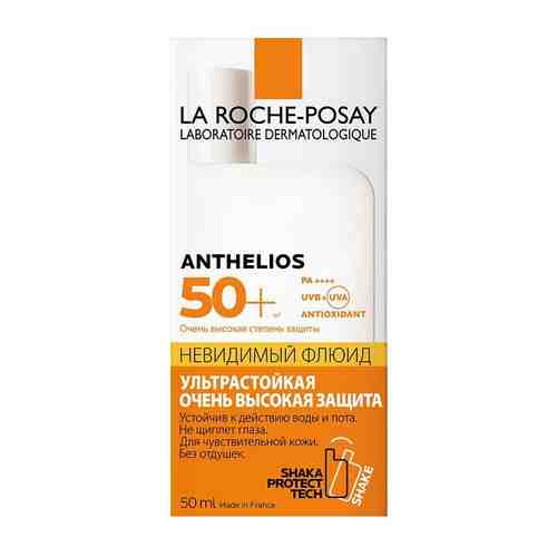La Roche-Posay Anthelios SPF50+ флюид невидимый для лица, молочко для лица, 50 мл, 1 шт.