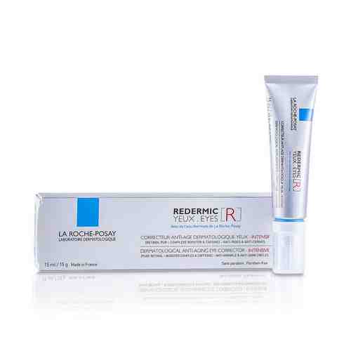 La Roche-Posay Redermic R Yeux интенсивный антивозрастной уход для контура глаз, крем для контура глаз, 15 мл, 1 шт.
