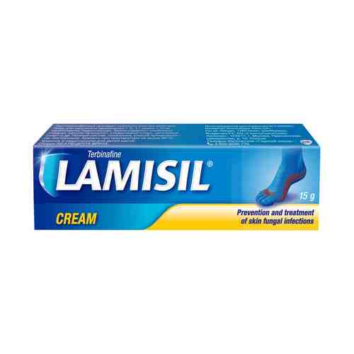 Ламизил, 1%, крем для наружного применения, 15 г, 1 шт.